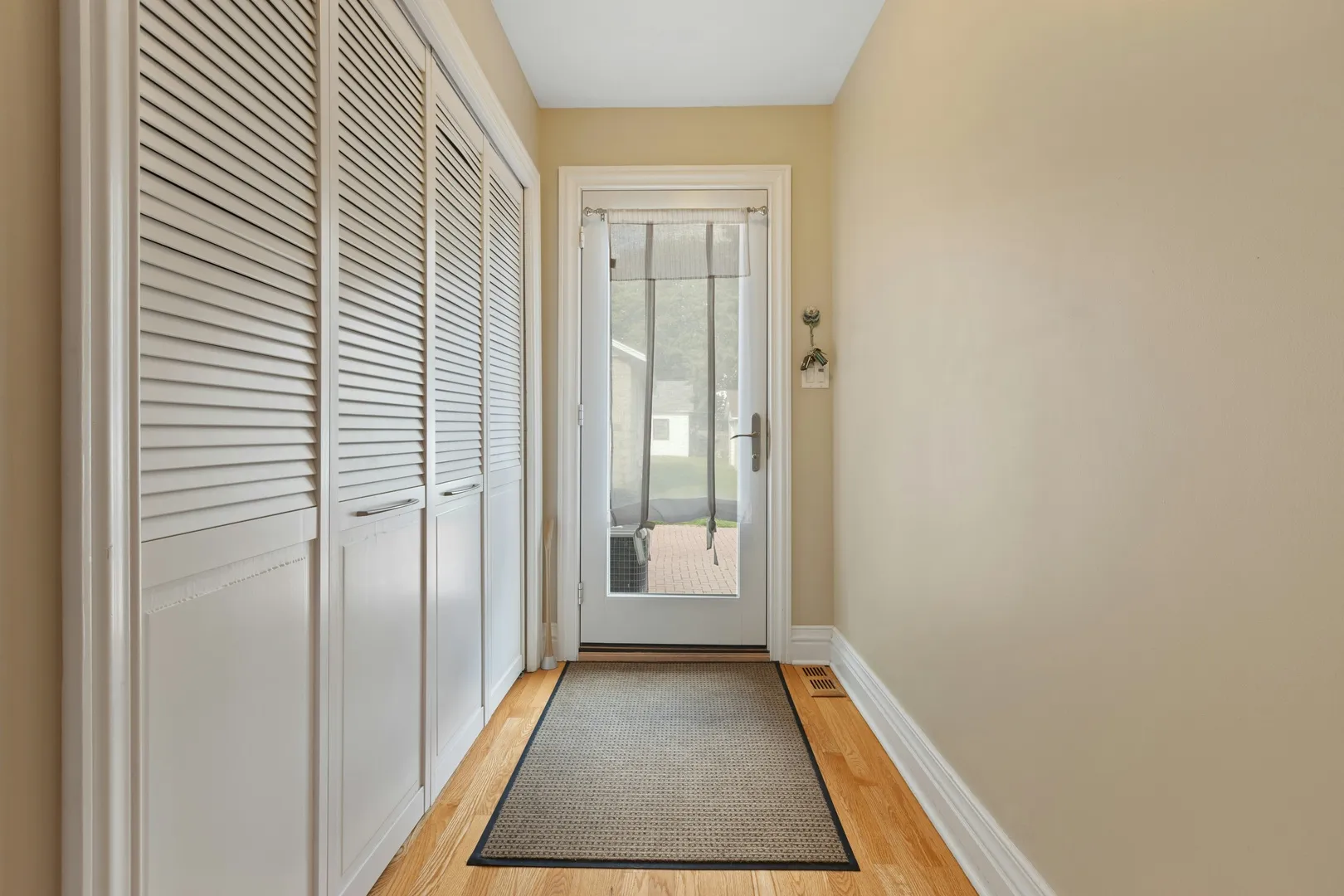 Hallway before redesign