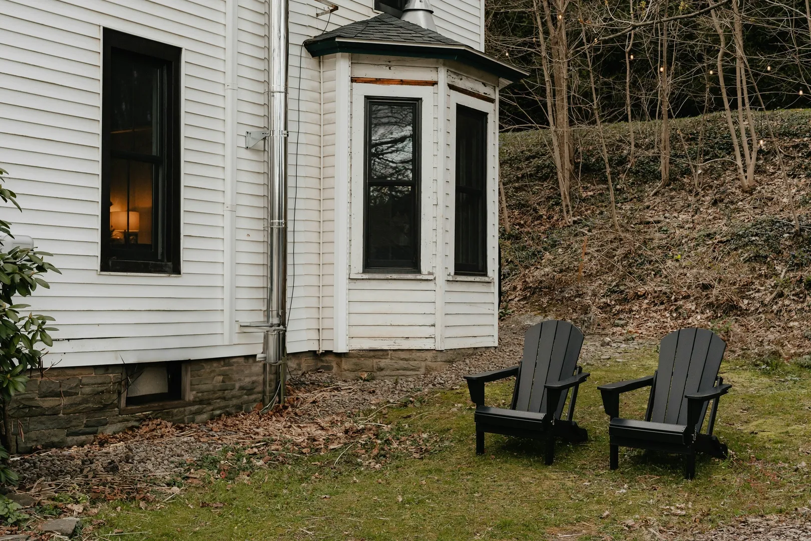 Yard photo before landscaping AI